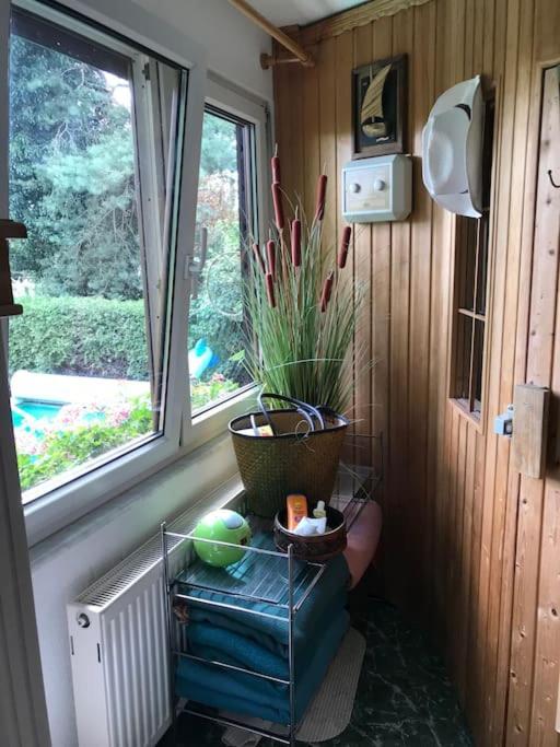 Unser Studio-Apartment "Wohlfuehloase" Oranienburg Eksteriør billede